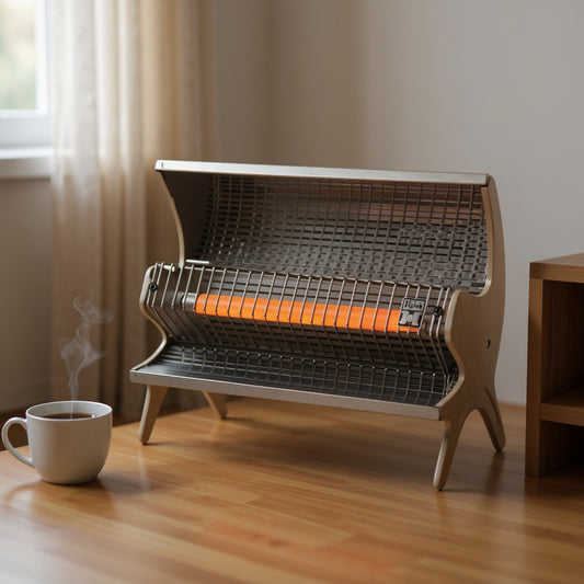 Hylex Single Rod Radiant Room Heater – 1000W Electric Room Heater
