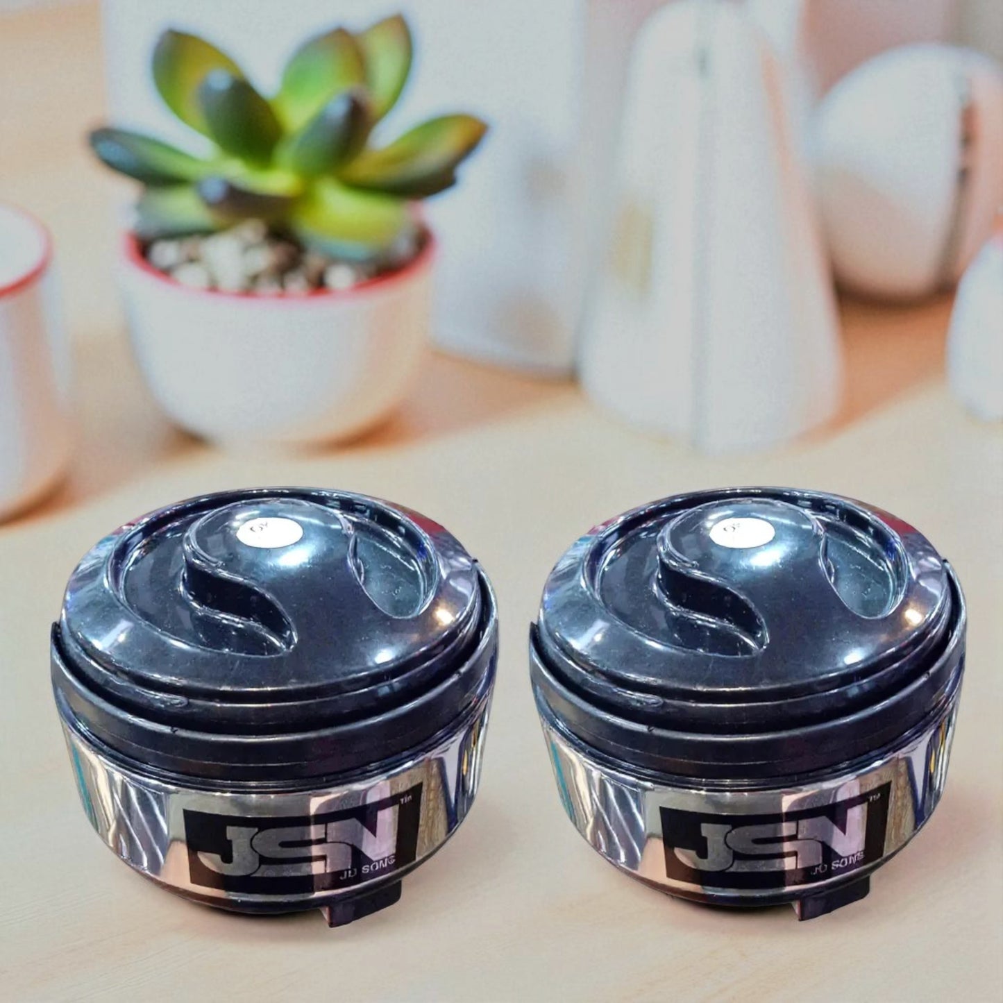 JSN Stainless Steel Casserole Set of 2 | Puff Insulated 2000ml Each