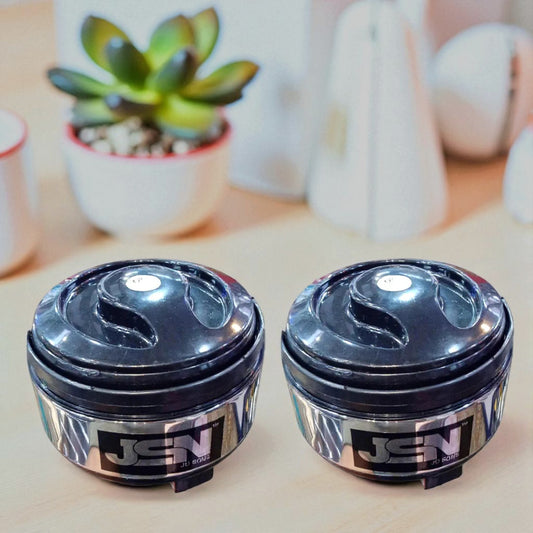 JSN Stainless Steel Casserole Set of 2 | Puff Insulated 2000ml Each