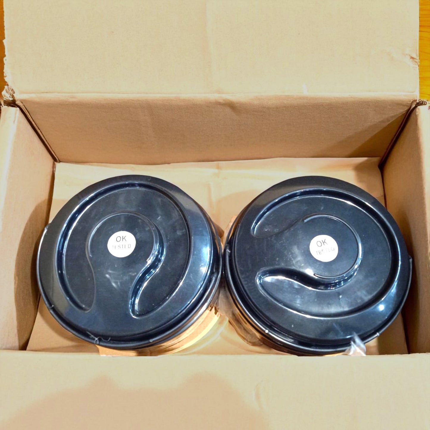 JSN Stainless Steel Casserole Set of 2 | Puff Insulated 2000ml Each