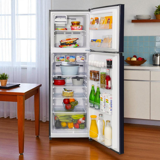 Kelvinator Fridge Double Door – 252 Litre Refrigerator Purple 3 Star