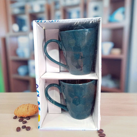 LIVA Royal Collection Ceramic Milk/Coffee Mugs Set of 2 | Elegant Tea Cup Set