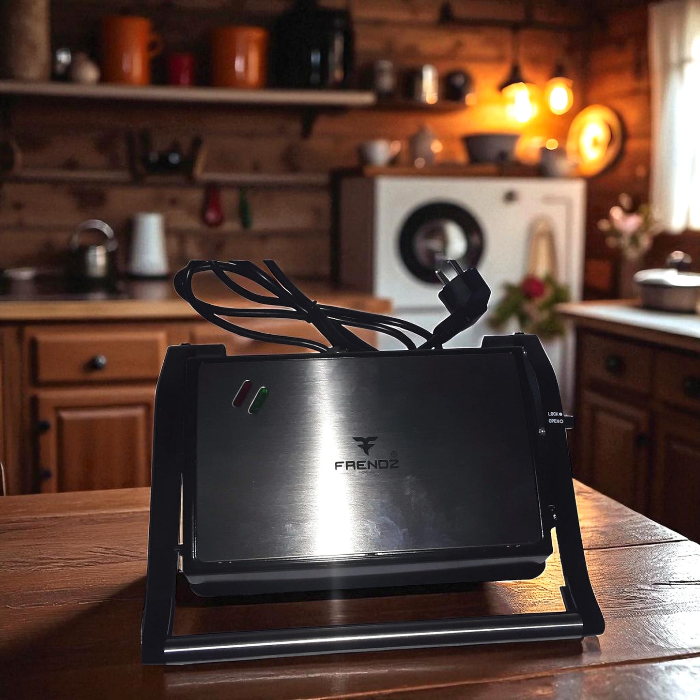 MINI GRILLER GT-128 | Non-Stick Toast Griller with Floating Hinge – 750W