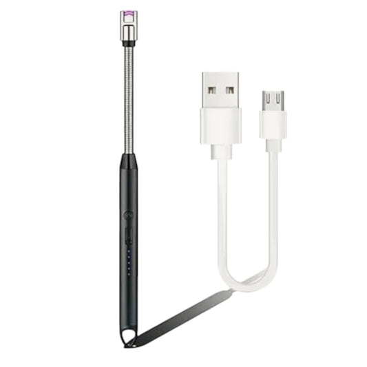 Gas Electric Lighter – Type C Rechargeable | Electric Lighter Kitchen With LED Battery Display