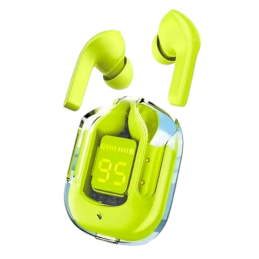 Green Earbuds – USB Type C Earphone | Ultra pods Bluetooth C Type Earbuds with Long Battery
