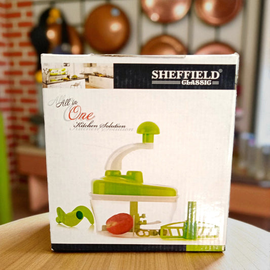 Sheffield Glass’s Multi Food Processor and Dough Maker (Atta Kneader) | Vegetable Cutter