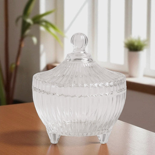 Carmit Candy Bowl 140ml – Sanjeev Kapoor Glass Bowl Set (1 Pc Round)