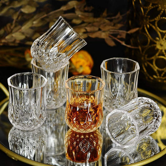 Diamond 330ml Sanjeev Kapoor Whiskey Glasses Set of 6 – Double Old Fashioned Crystal