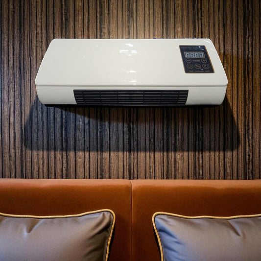 Mini Wall Mounted Air Conditioner | Portable AC Fan Digital Display