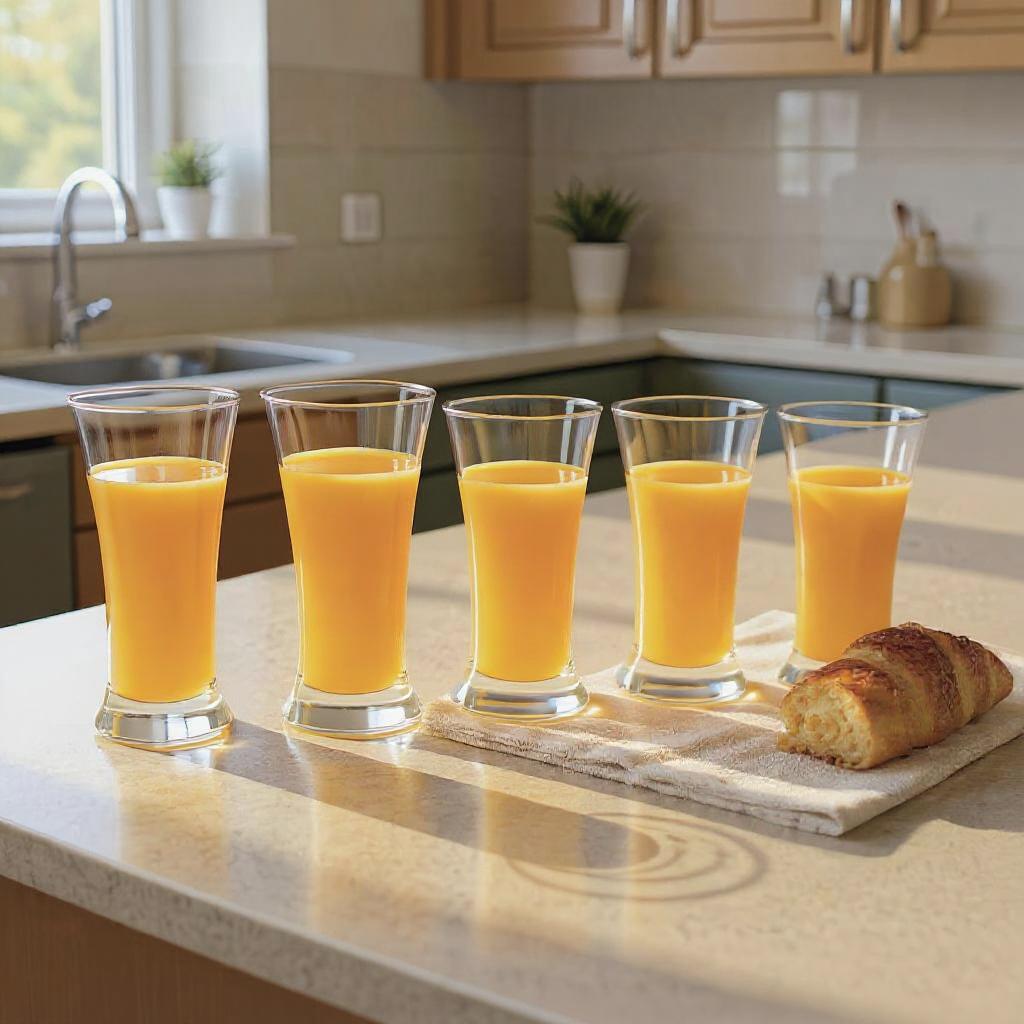 Sanjeev Kapoor Pilsner Glass Set of 6pcs – 350ml | Premium Sanjeev Kapoor Glass Set