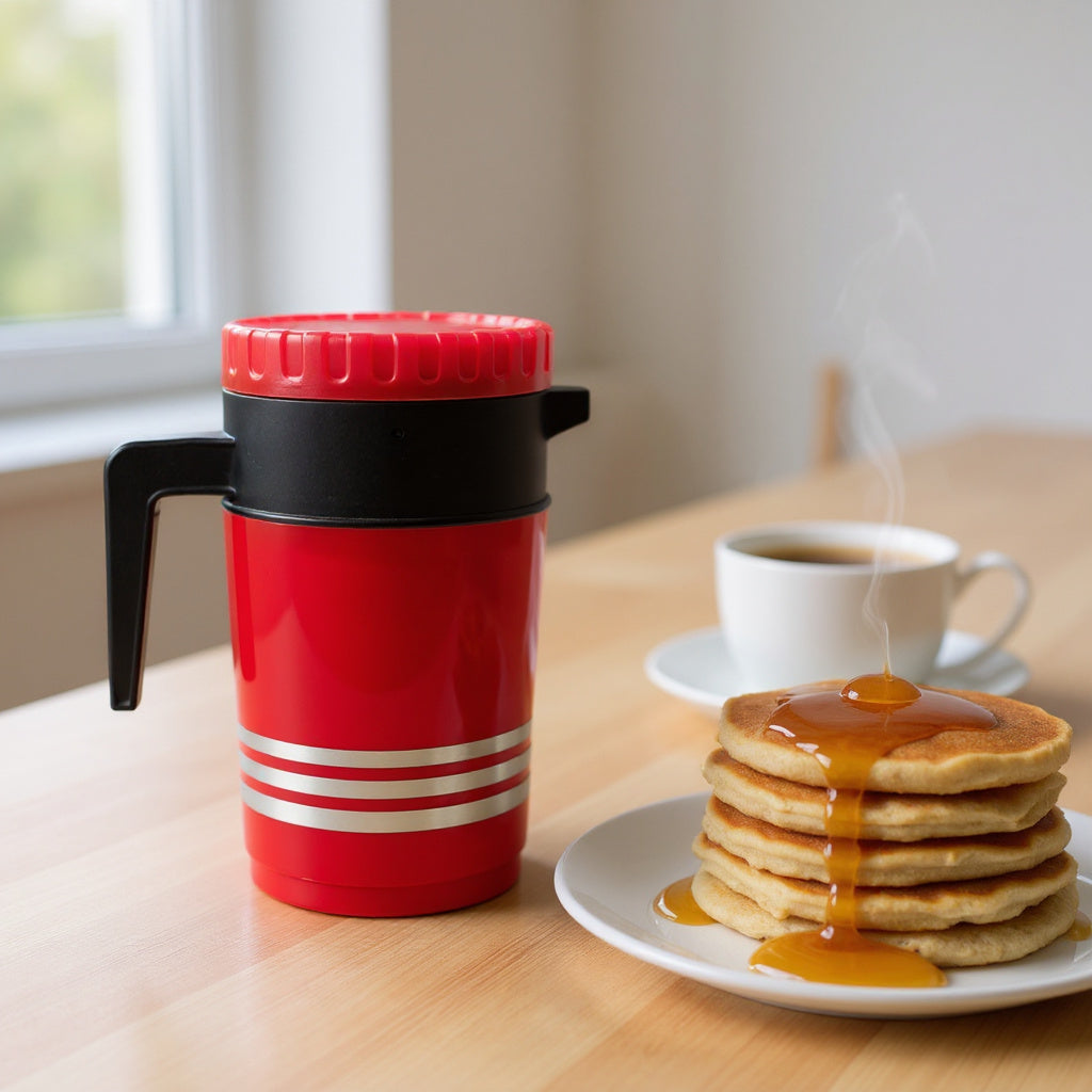 Tea Coffee Thermos 1000ml – Plastic Body with Inner Steel | 1000 ml Flask