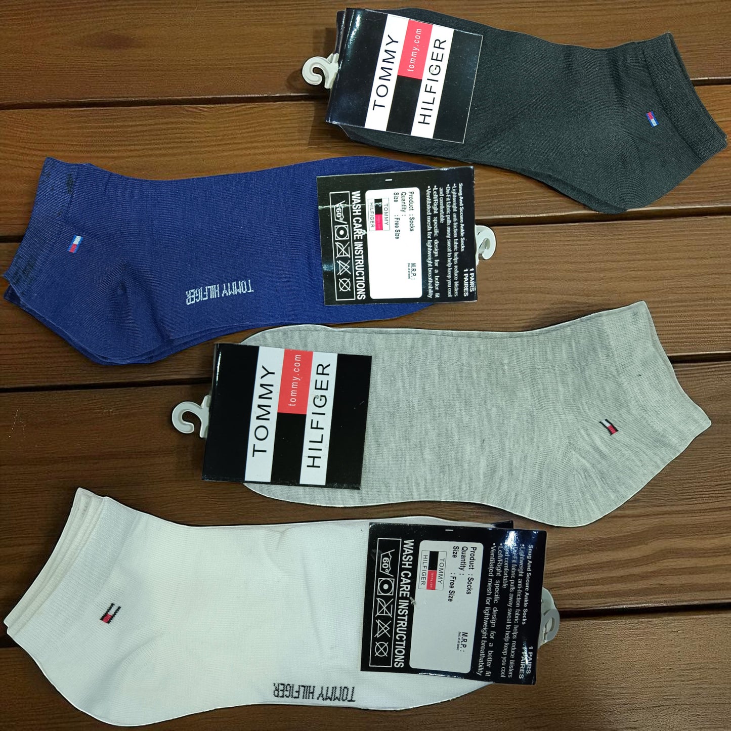 Tommy Hilfiger Socks – Small Size Cotton Hand Washable Running Socks