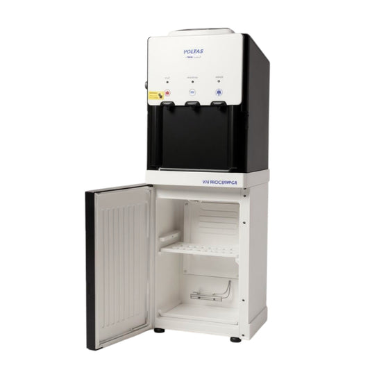 Voltas Dispenser – Top Load Water Dispenser with Cooling Cabinet (Hot, Cold & Normal)
