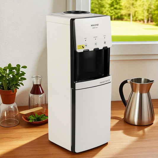 Voltas Dispenser – Top Load Water Dispenser with Cooling Cabinet (Hot, Cold & Normal)