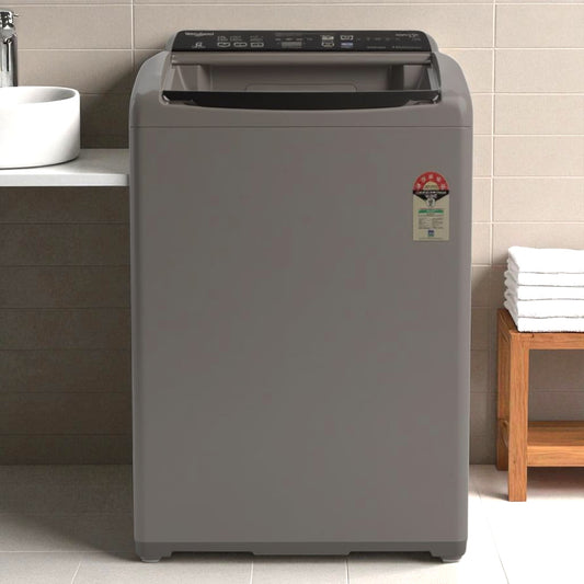 Whirlpool Washing Machine Top Load 7.5 kg (Grey) – Fully Automatic, 5 Star