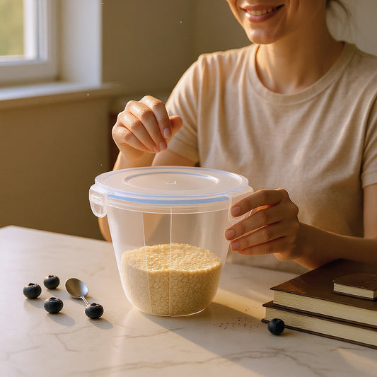 Food Storage Plastic Kitchen Storage Containers 1000ml – Set of 3