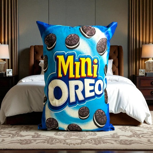 Oreo Pillow – Reversible Kids Oreo Pillow | Soft 3D Printed Velvet